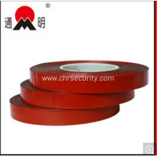 Red Film Double Sided Adhesive Permanent Foam Tape